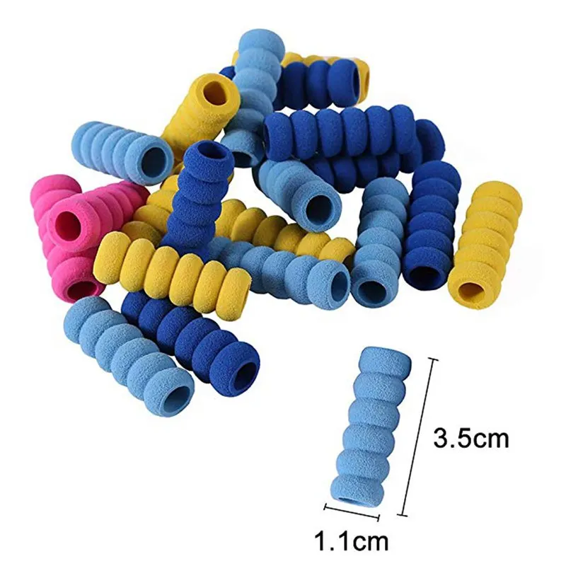 10Pcs/Set Random Sponge Grip Anti-Slip Pen Sleeves topper Holder Diamond Painting Tools Drill Kit Accessory | Дом и сад