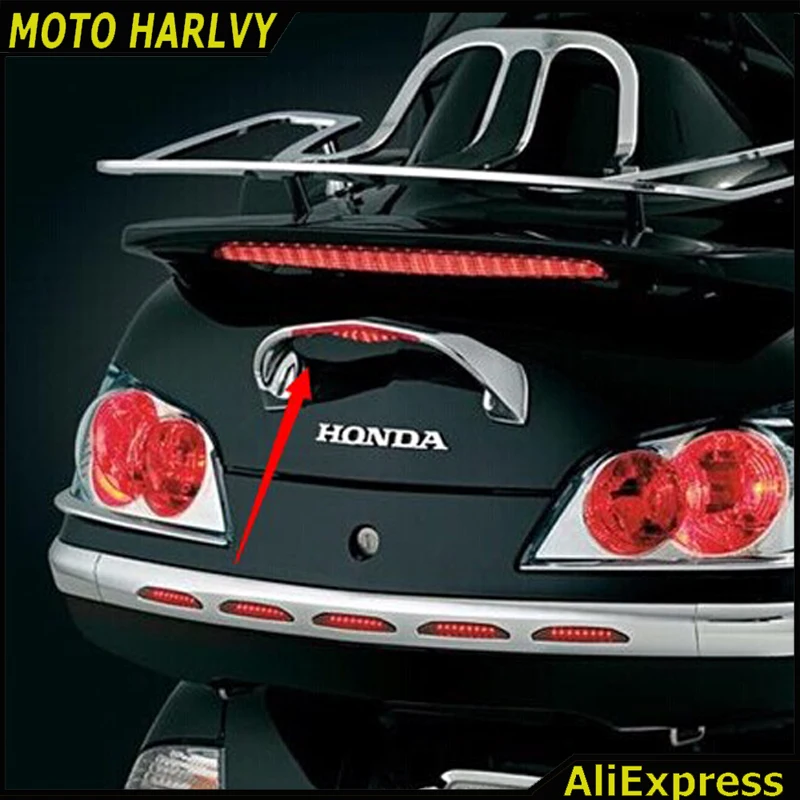 Хромированный Светодиодный фонарь на ручку багажника из АБС пластика для Honda