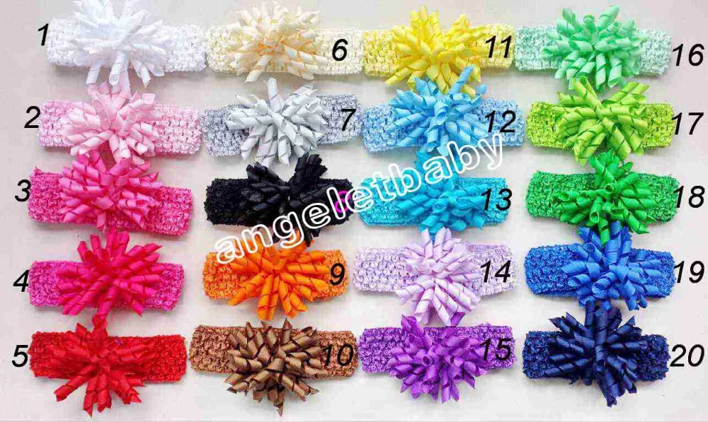 Цветочные банты для волос 300 шт вафельная повязка + 3 5 &quotкоркер атласная заколка