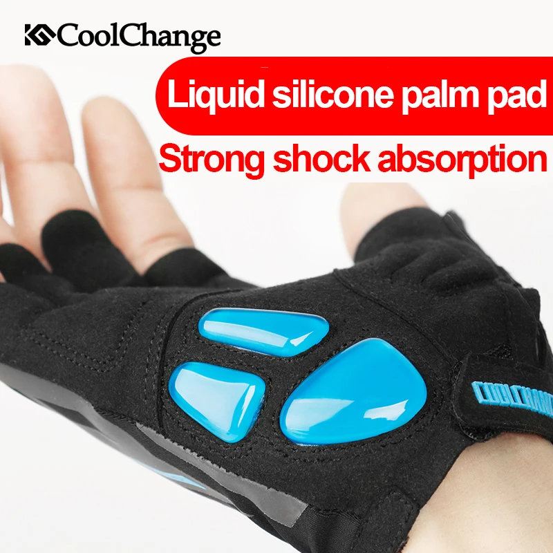 2019 new arrivals GEL Liquid silicone pad cycling gloves Shockproof men women bicycle Outdoor Sports bike | Спорт и развлечения