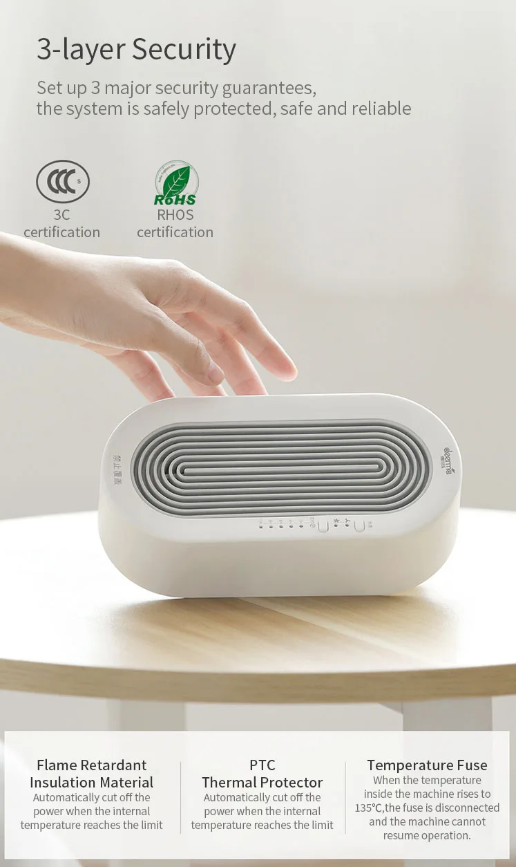 Xiaomi Deerma 250 Вт Электрический обогреватель маленький вентилятор для обогрева рабочего стола для дома и офиса нагревательная плита радиатор теплее машина для холодной зимы