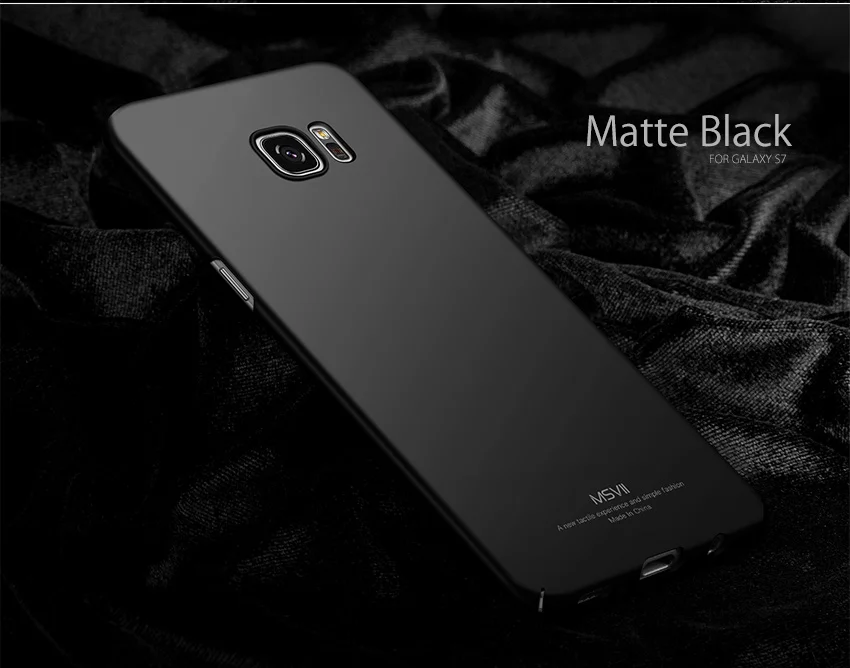 Для samsung Galaxy S7 чехол MSVII S7 Тонкий матовый чехол для samsung S7 Edge чехол твердая задняя крышка для Galaxy S7 S 7 Edge