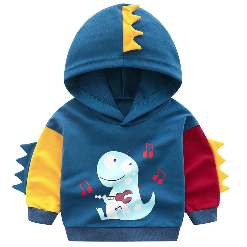 BINIDUCKLING/модные детские толстовки с капюшоном для мальчиков Детская верхняя
