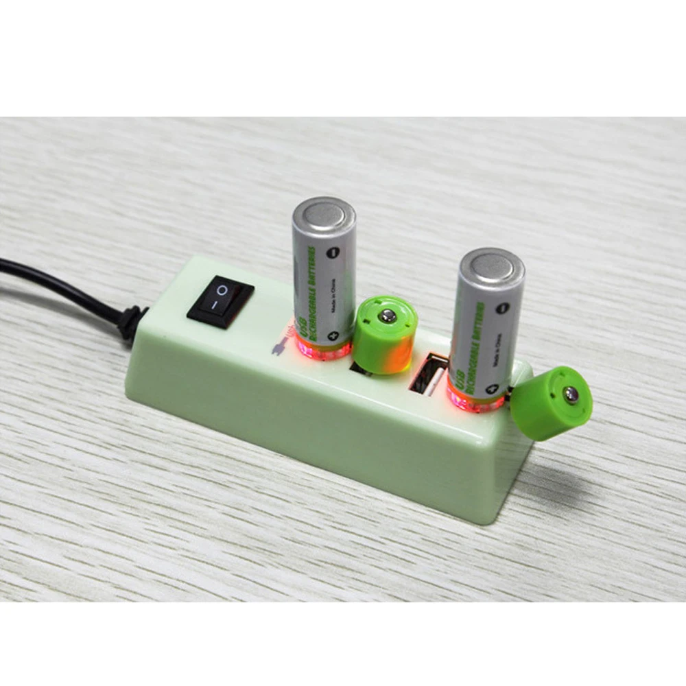 JRGK 1,2 V AA 1450mAh Ni-MH аккумуляторная батарея USB AA зарядка 1,2 v батарея