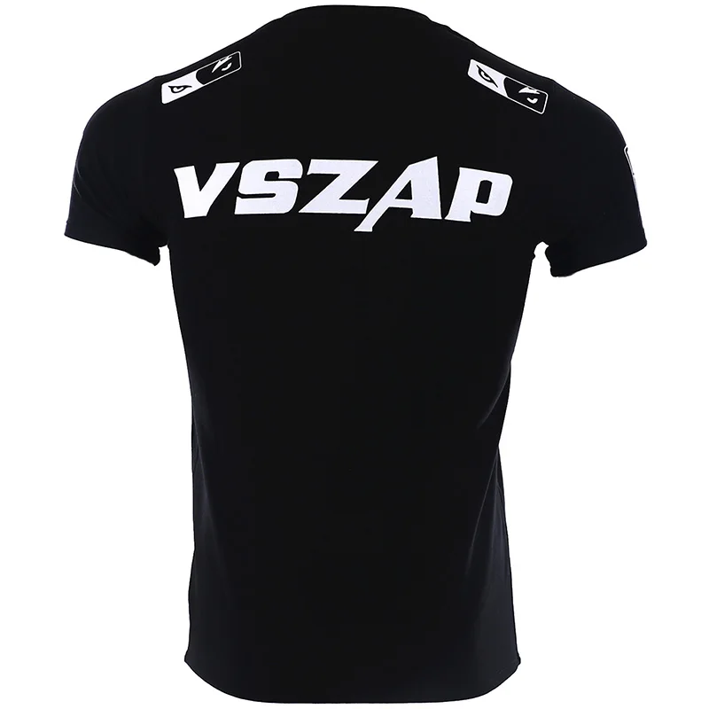 VSZAP Rash Guard Boxing T-shirt Muay Thai Cheap MMA Rashguard Shorts Kickboxing Jerseys Men Fighting Short Sleeve Gym T Shirt |