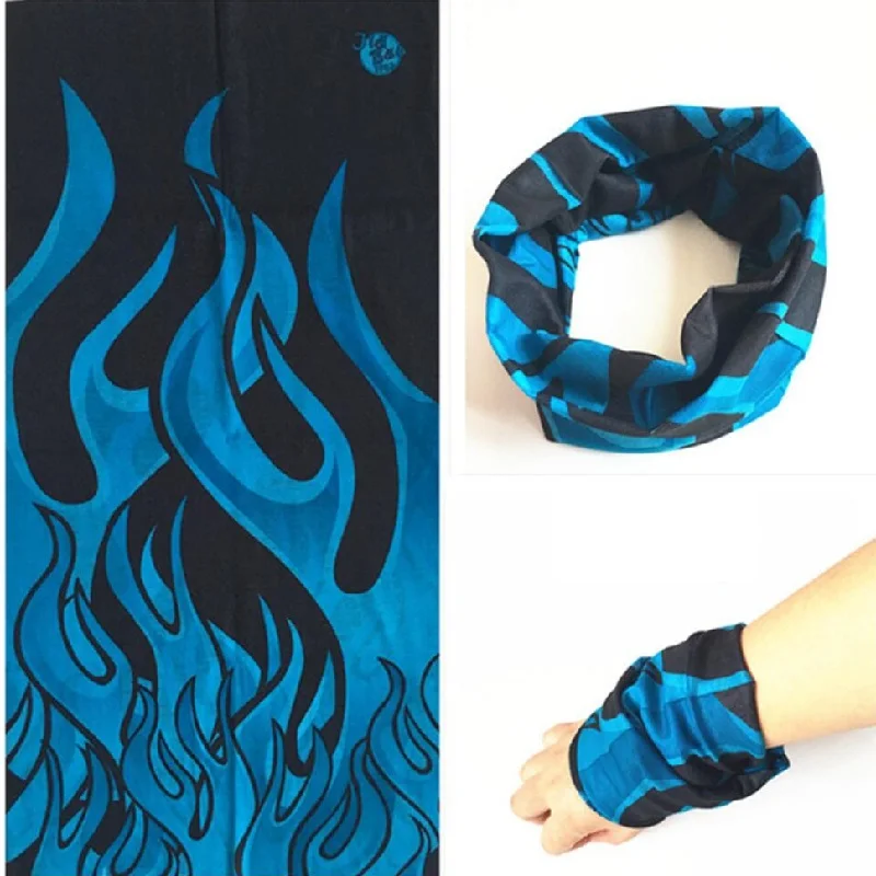 Классный волшебный шарф для походов велоспорта камуфляжный головной убор