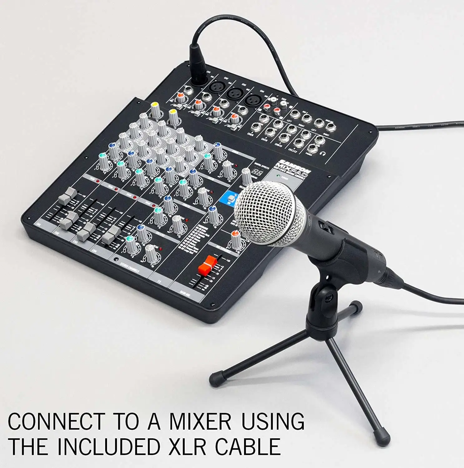 100% оригинал Samson Q2u ручной динамический Usb микрофон с XLR наушники порт для подкачки