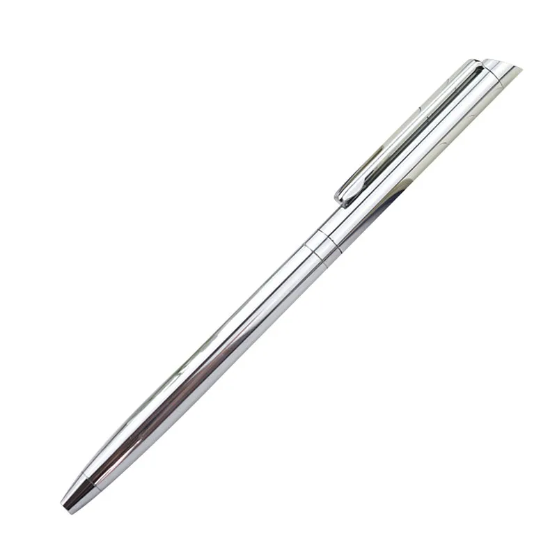 Металлическая шариковая ручка 0 5 мм роскошная Коммерческая для подписи синяя