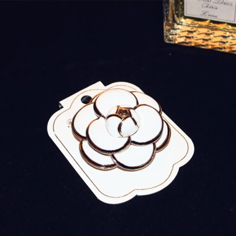 CX shirilling 3 вида цветов Camellia брошь/булавка на шарф одежда Pin корейская мода Charm