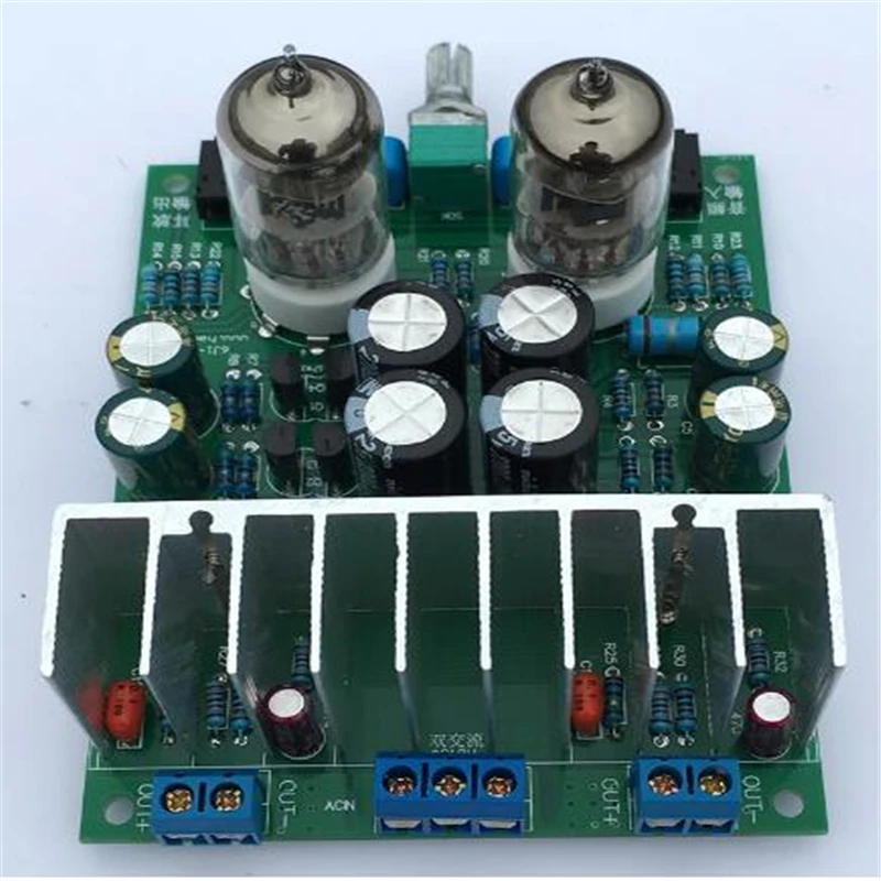 "Сделай сам", Hi-Fi, 6J1 ламповый усилитель усилители для наушников LM1875T усилитель мощности 30 Вт