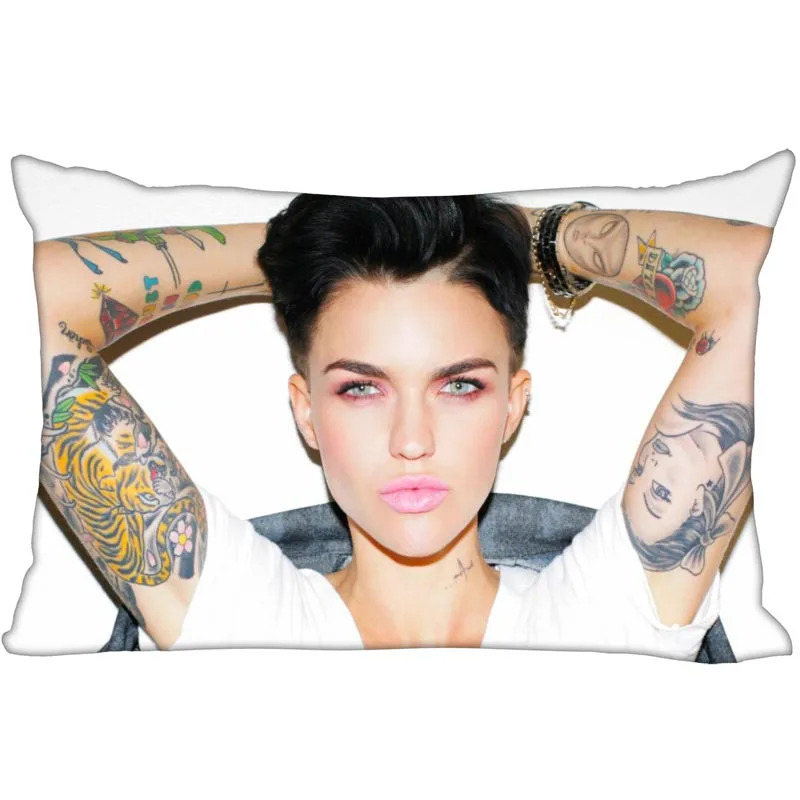 Custom Ruby Rose MC Pillowcase Bedroom Home Office Decorative Pillow Cover Rectangle Zipper Cases 40x60CM 50X75CM | Дом и сад