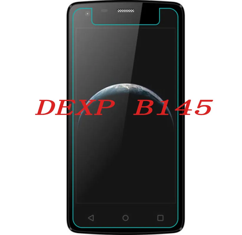 Закаленное стекло для смартфона DEXP B145 9H Взрывозащищенная защитная пленка экрана