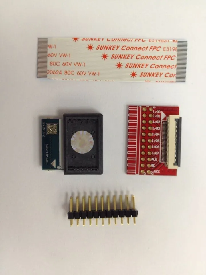 Горячая Распродажа 32pin 48pin 56pin Универсальный 360 клип tsop nand flasher для ps3 xbox |