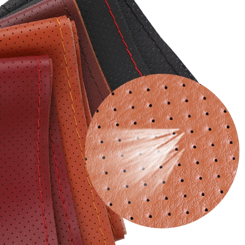 Автомобильное рулевое колесо диаметром 38 см с иглами и ниткой искусственные