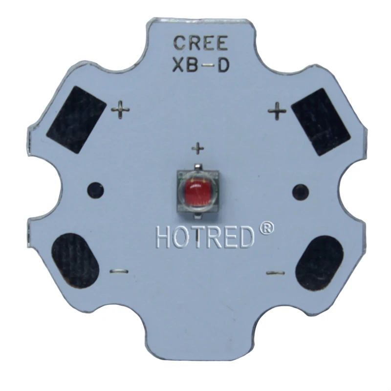Светодиодный чип CREE XBD 10 шт. светодиоды высокой мощности 3 Вт красный светодиод 1