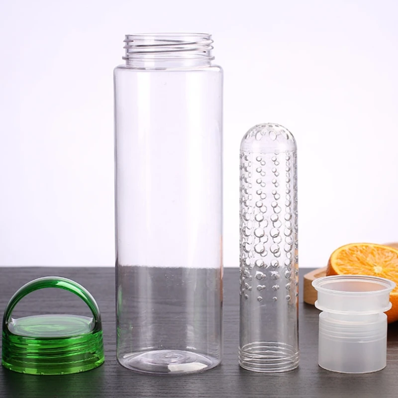 700 мл пластиковая бутылка для воды с фруктовая настойка из тритана BPA бесплатно