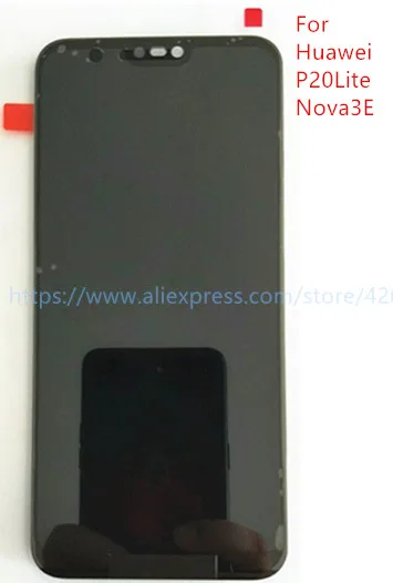 100% протестированные ЖК дисплеи для Huawei P20 lite nova 3e сенсорный экран с рамкой сборка