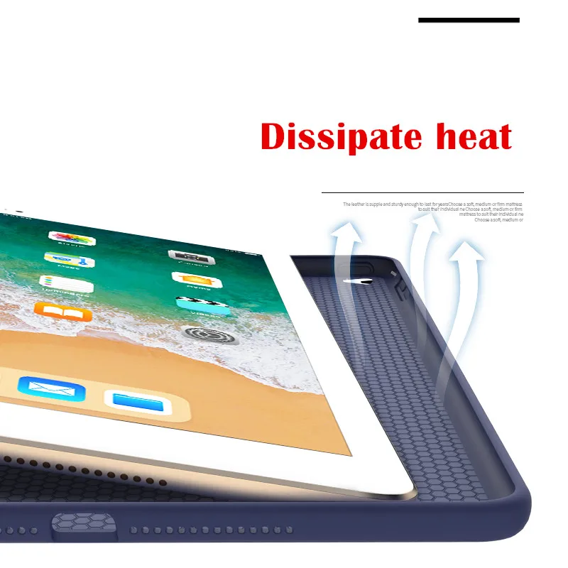 Кожаный чехол для iPad Pro дюймов 2017 ультра тонкий смарт нового 10 5 мягкий