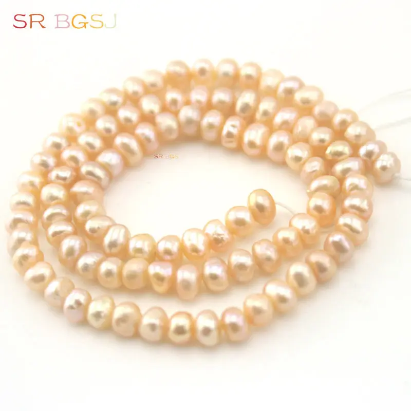 Free Shipping 4 5mm More Colors Rondelle Freshwater Pearl Gems Stone Jewelry diy Loose Beads Strand 15&quot|stranded cotton|jewelry welderstranding