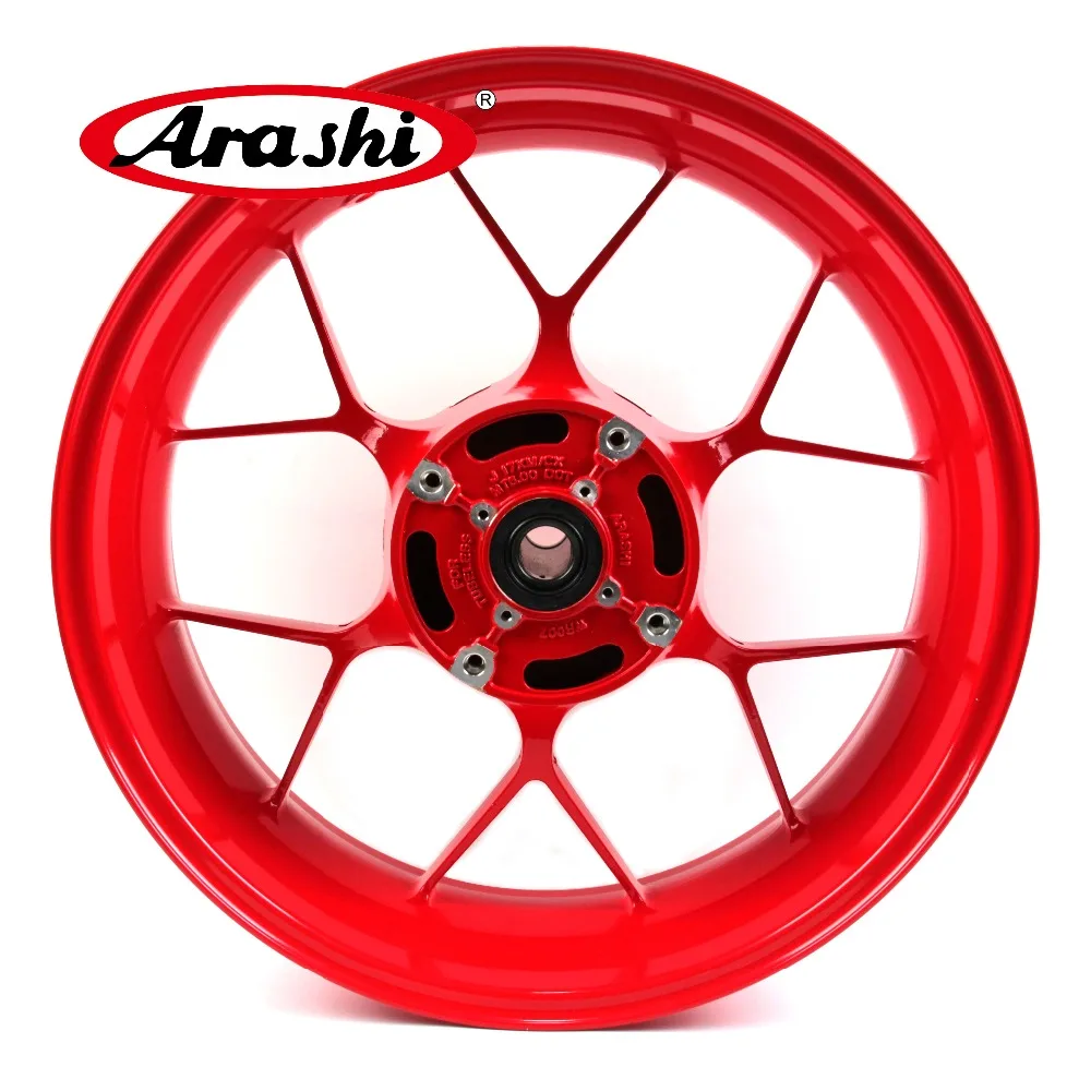 Красные обода заднего колеса Arashi под заказ CBR 1000RR для Honda 1000 RR 2006-2016 2007 2008 2009 2010 2011