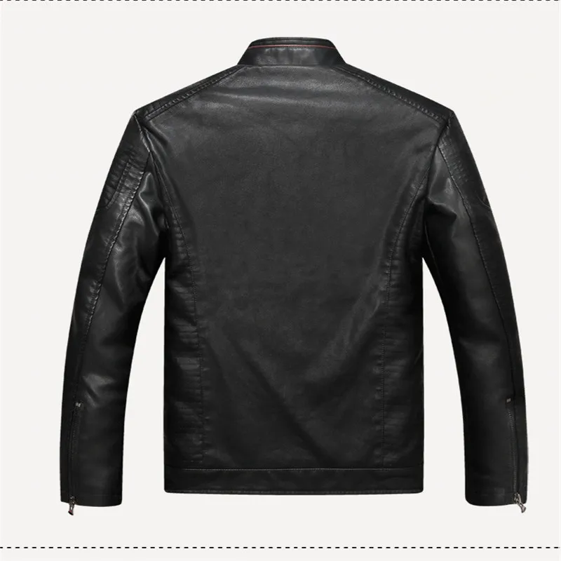 HongMiao 2018 Новая мода Кожаные куртки Для мужчин Jaqueta Masculina Avirex кожаная куртка Inverno Couro