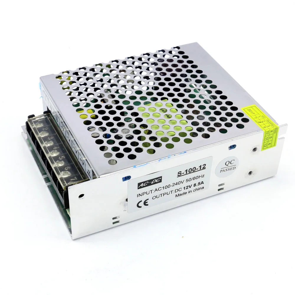 Драйвер для светодиодной ленты Dc 12 В 100 Вт|12v supply|supply 12v100w transformer |