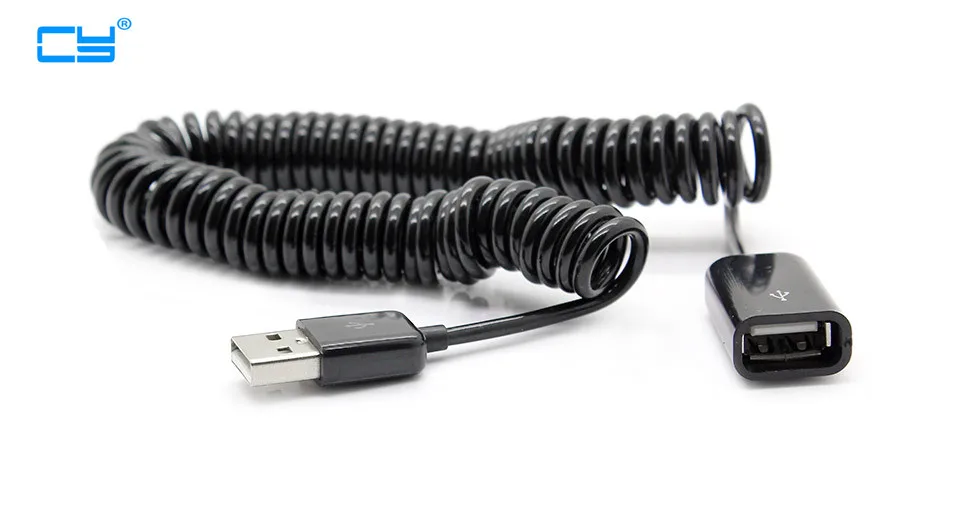 

3 м/10 футов, черный USB 2,0 Тип «Папа-мама»