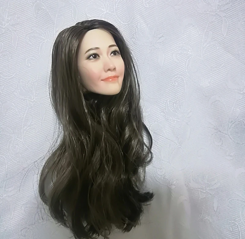 1/6 Корея знаменитая звезда Yoona голова DIY модели для 12 дюймов тела фигурок|Игровые