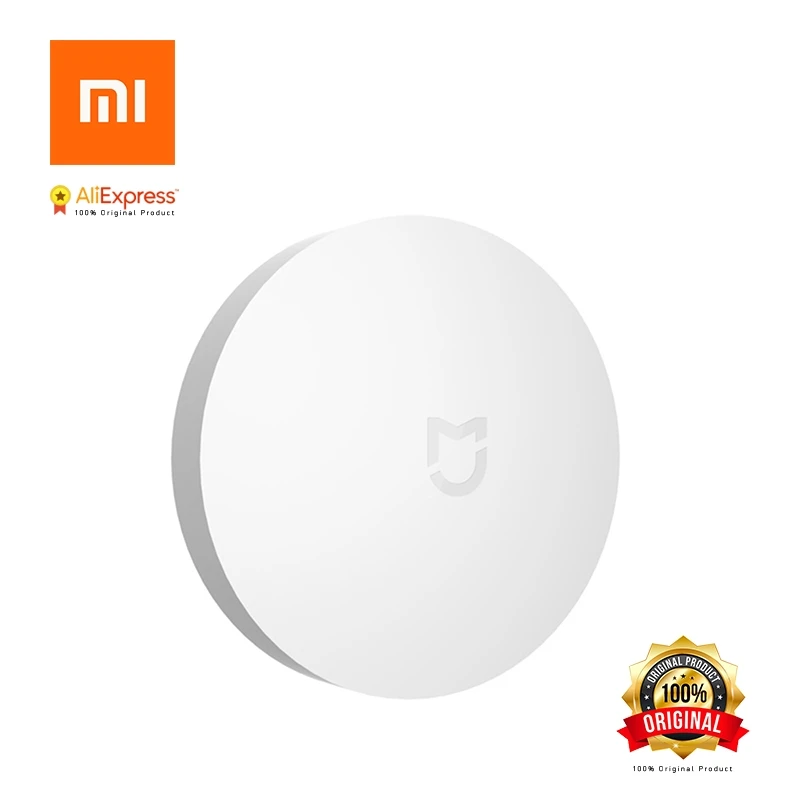 Оригинальный умный беспроводной переключатель Xiaomi для умного дома дом центр