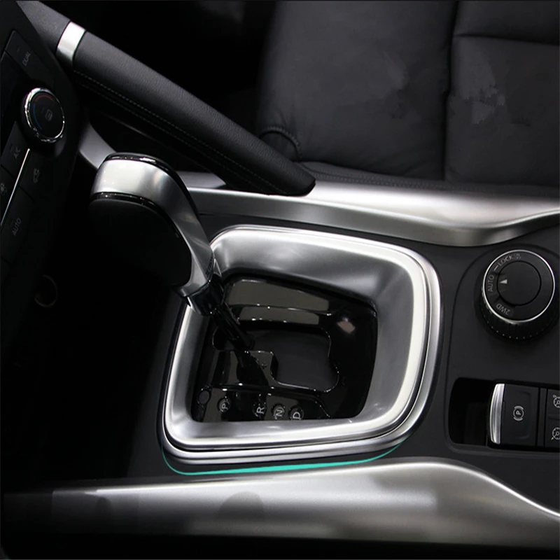 

car sticker styling For Renault Kadjar 2016 2017 ABS chrome gear box moulding trims trim cover frame car accessories
