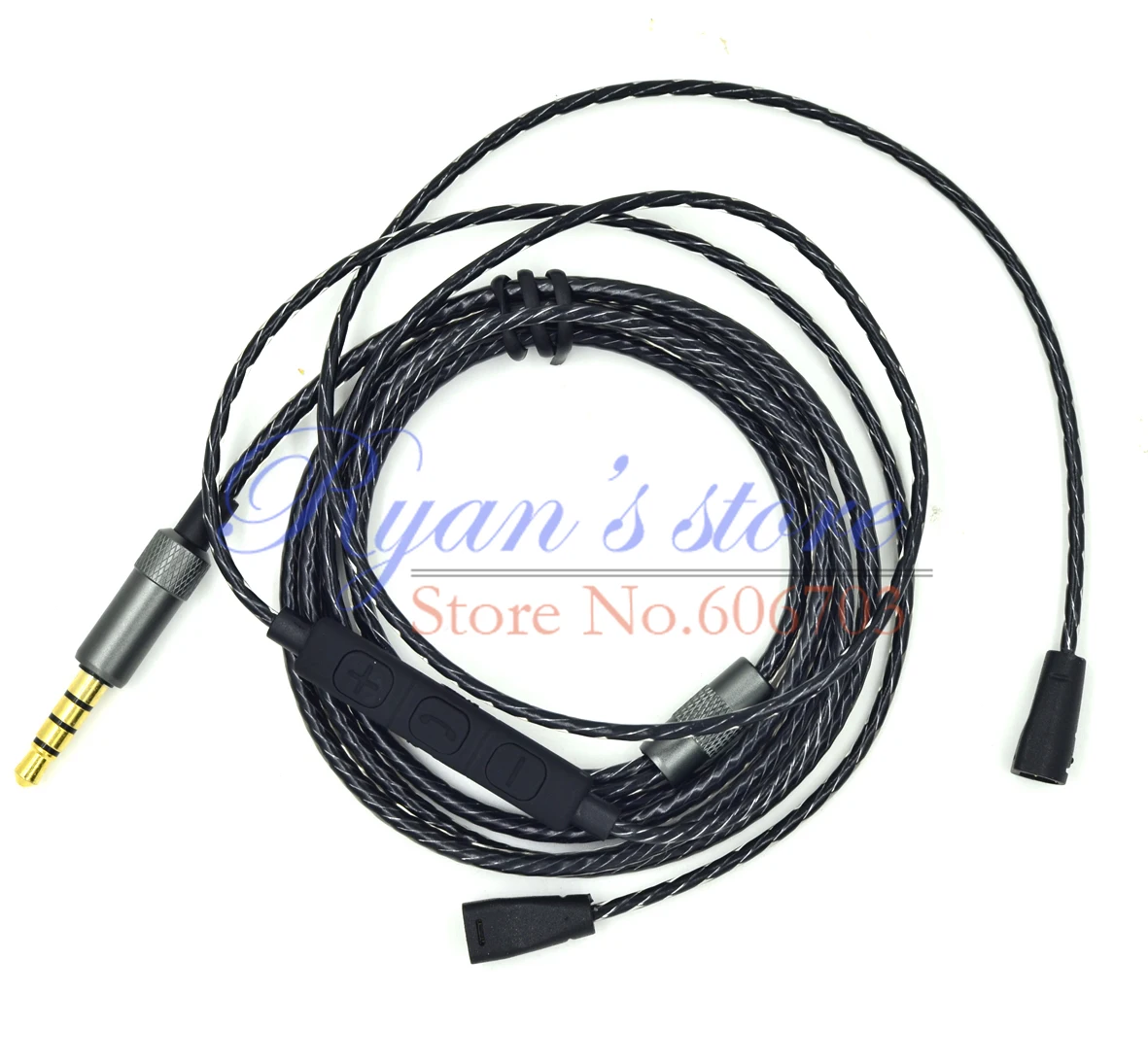 Сменный аудиокабель провод с пультом ДУ и микрофоном для наушников sennheiser IE8 IE80 IE8I