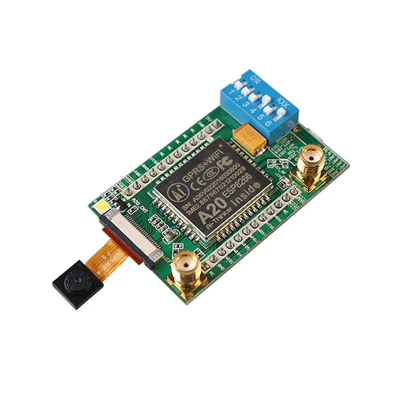 Elecrow GPRS Wi-Fi GSM Камера A20 модуль ESP8266 внутри SMS голос развитию мастер MCU Управление gprs