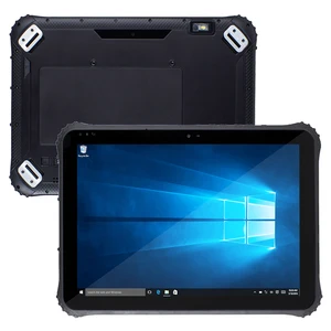 rugged tablets industry panel pc 12 inch ram 8gb rom 128gb 4g lte windows 10 pro with 2d scanner st12k free global shipping