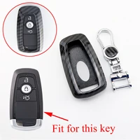 abs key case bag fob shell cover fit for ford edge fusion mondeo f 150 mustang ecosport smart 34 buttons 2018 2019 accessories