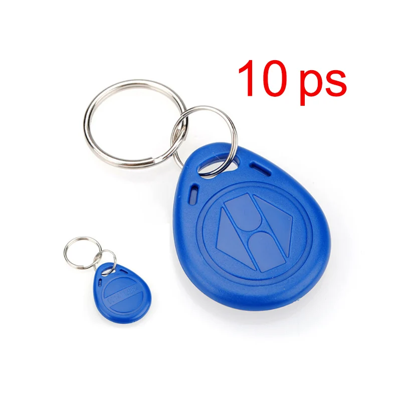 10 шт. 125 кГц RFID Keyfob Водонепроницаемая ID карты проксимити идентификатор Токен Tag