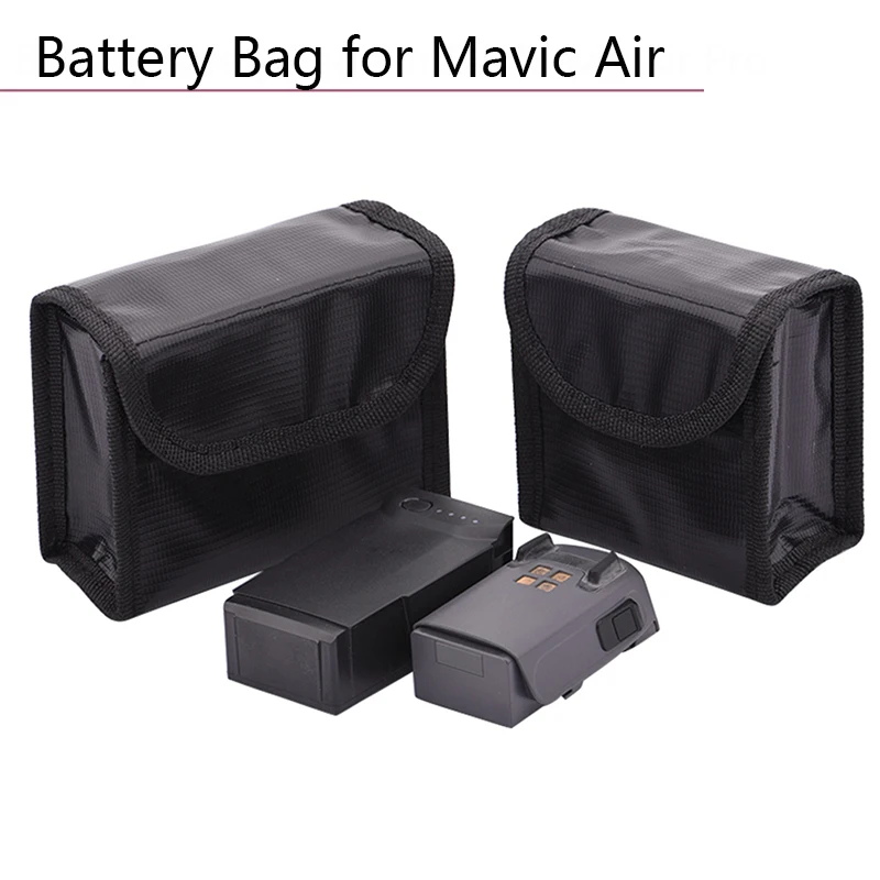 Защитная LiPo батарея Взрывозащищенная огнеупорная сумка для DJI Mavic Air Pro Platinum Spark Drone