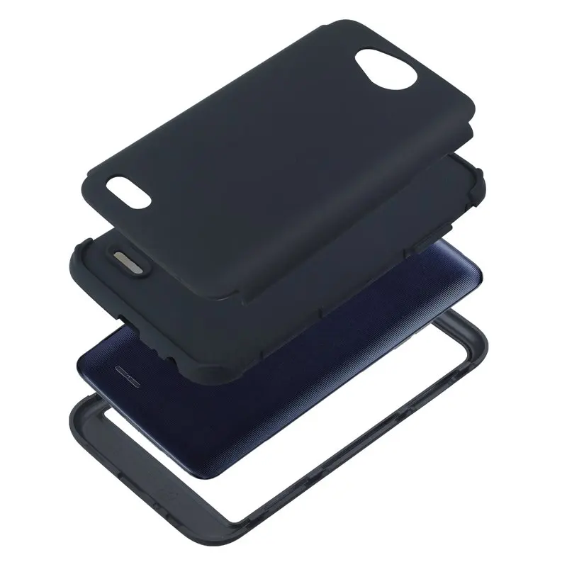 Ударопрочный жесткий гибридный защитный чехол накладка для LG X Charge/X Power 2/Fiesta 2/LG