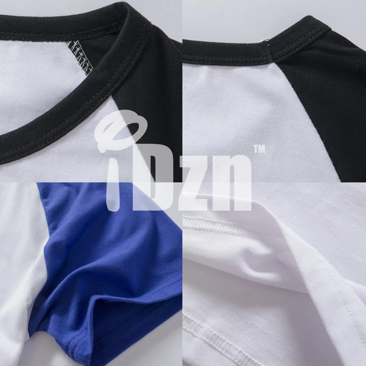 

iDzn Summer Men Raglan Short Sleeve T-shirt Family Infinity Love Symbol Art Pattern Design Unisex Couple T shirt Casual Tee Tops