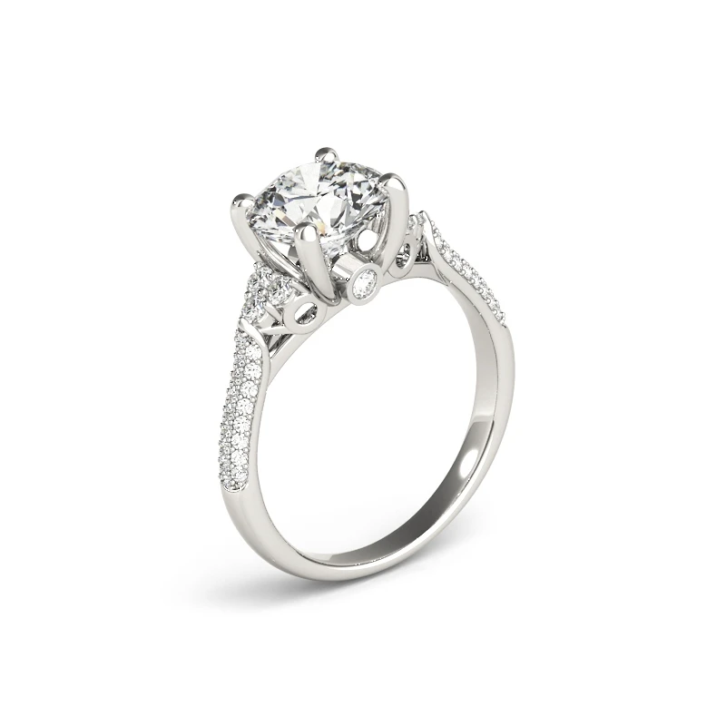 LESF модные серьги гвоздики с кристаллами Swarovski хрусталя кольца 925 стерлингового