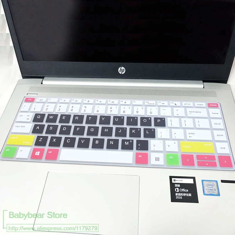 Для hp ProBook x360 440 G1 1" /440 G5 14"/G6 1" /445 G6 14"/640 G4 1" h чехол для клавиатуры ноутбука Защитная крышка - Цвет: candyblack