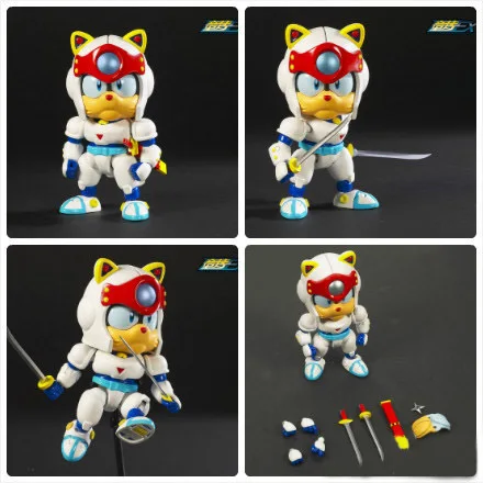 Самурай Пицца Кошка ниндзя кунг-фу кошка Таро подвижные совместных милашка