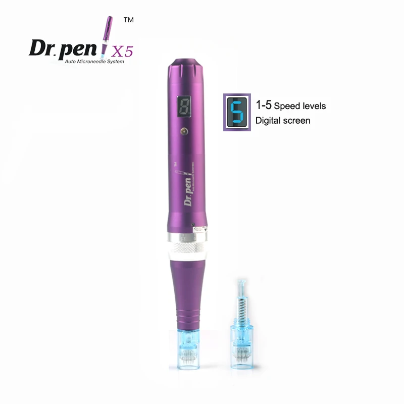 Новейший беспроводной цифровой дисплей Dr. Pen Ultima X5 ручка для микроочистки