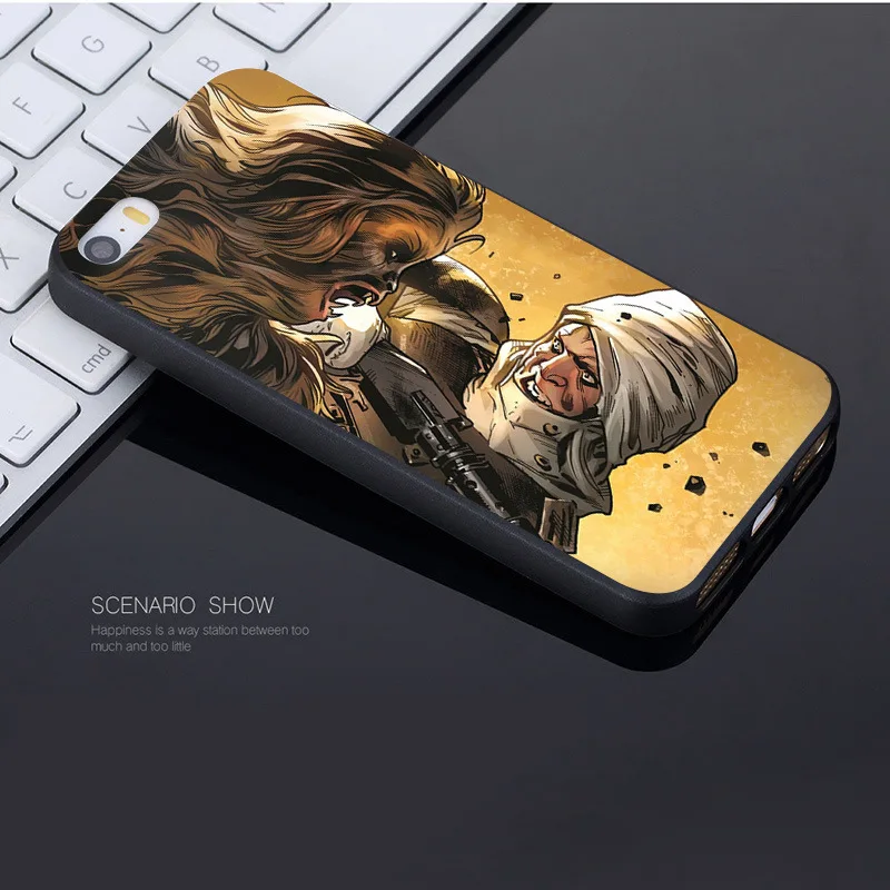4 Yinuoda для iphone 7 6 X Чехол star war Chewbacca Coque Shell принт телефон аксессуары чехол для 6s 8 8Plus X 5 5S XS XR XSMAX - Цвет: 4
