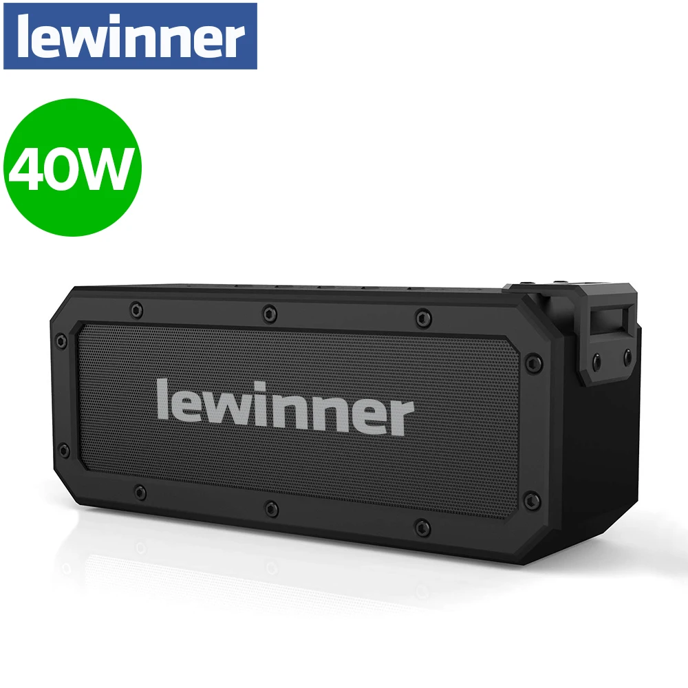 Bluetooth Колонка Lewinner X3 IPX7 40 Вт 15 часов работы с сабвуфером|Портативные колонки| |