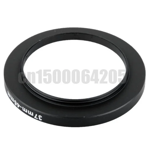 Черный шаг вверх фильтр кольцо 37 мм до 46 мм 37 мм-46 мм 37-46 мм
