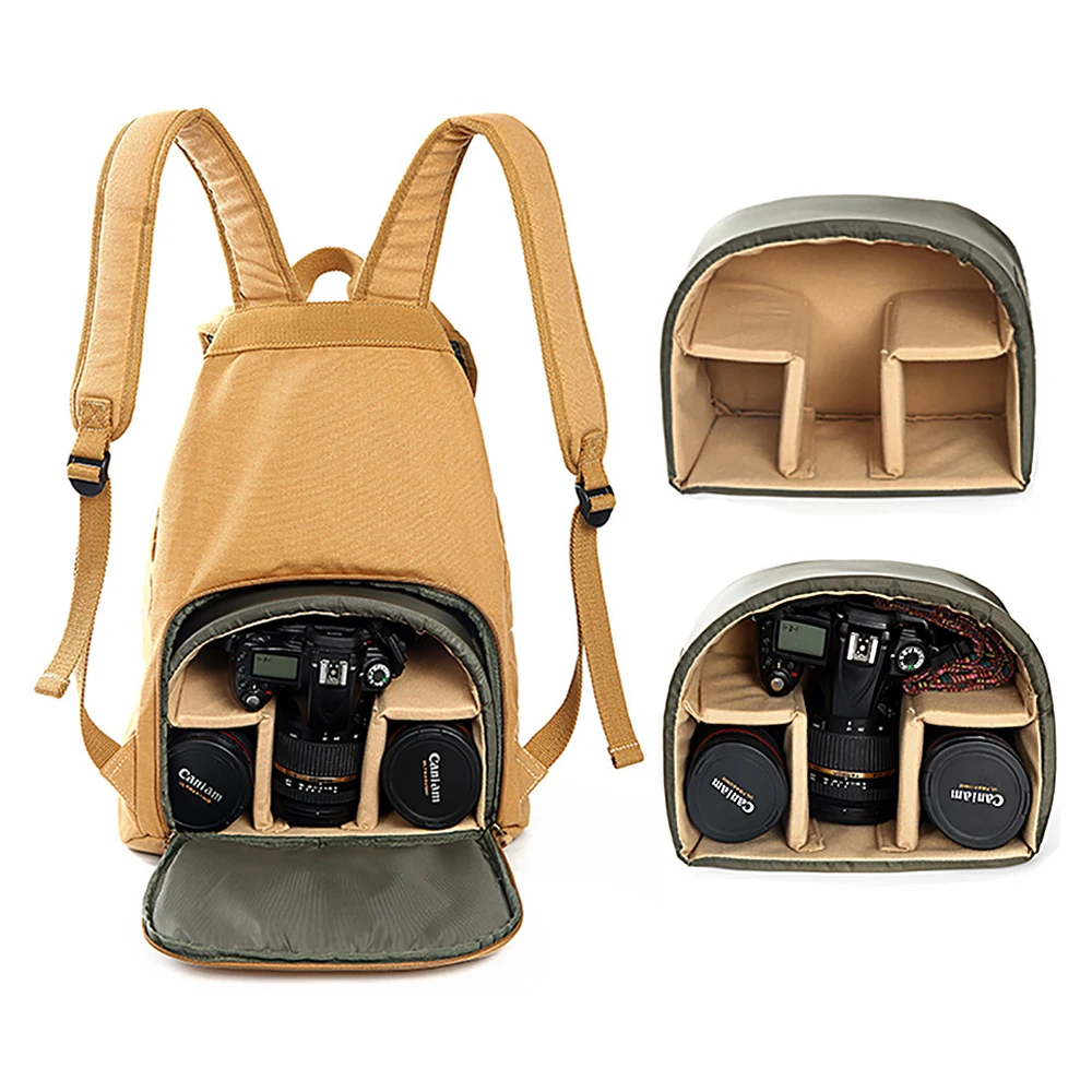 Каден F5 DSLR камера рюкзак холст объектив фото видео Цифровые сумки пакет
