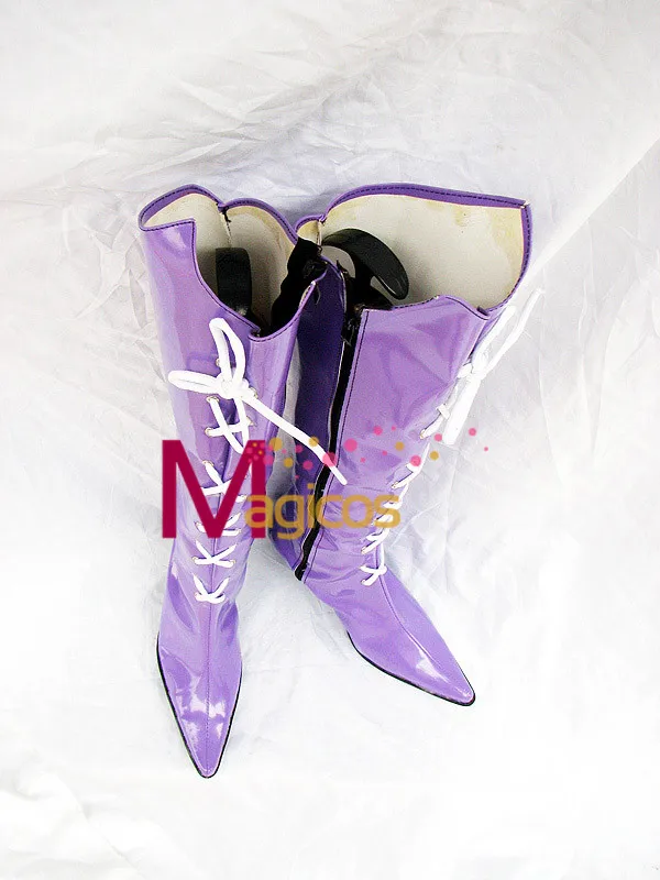 Аниме Сейлор Мун Сатурн косплей обувь для вечеринки фиолетовые красивые саги на