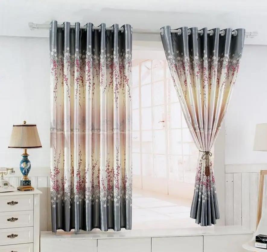 2 метра высокий занавес законченный зазор волна короткое окно половина спальни