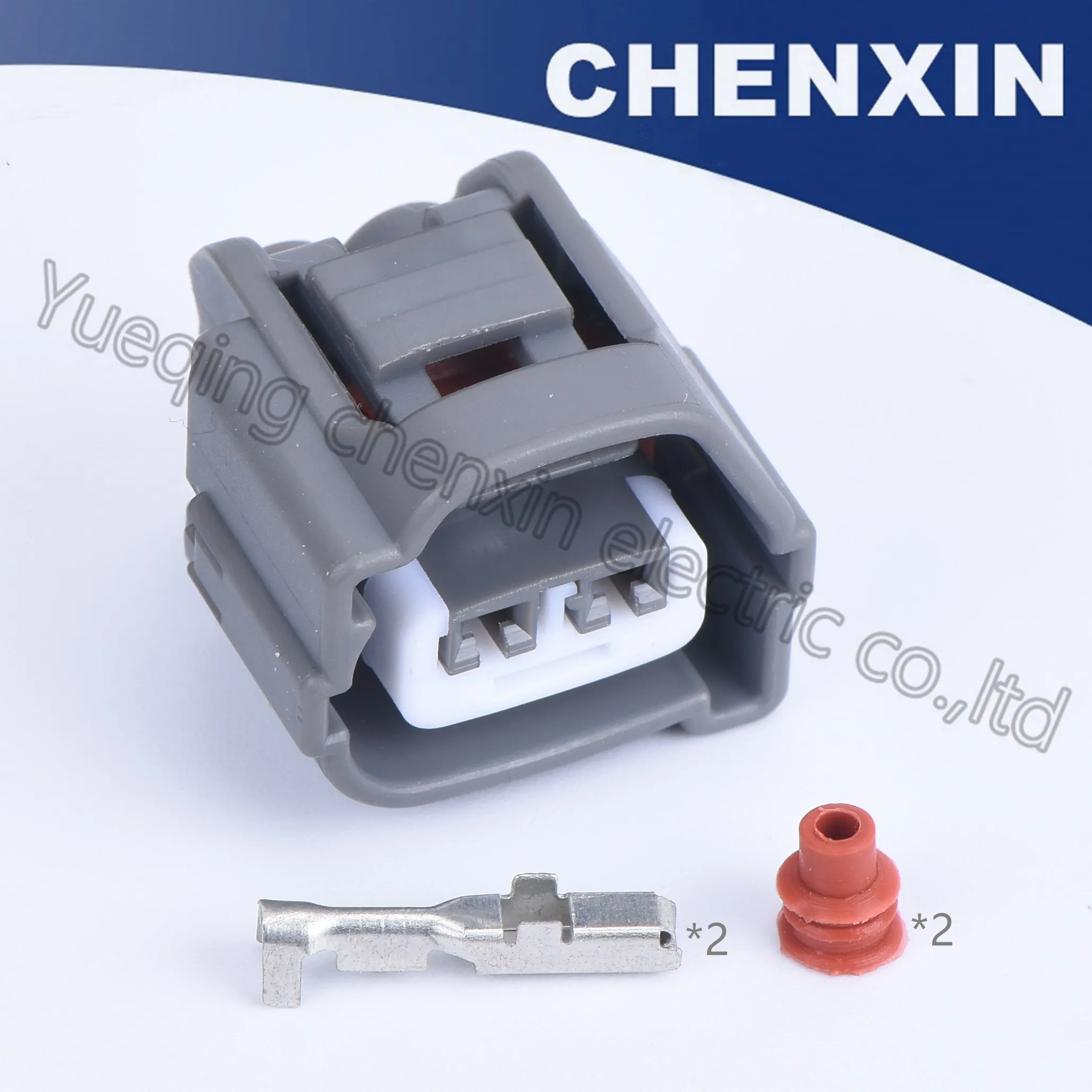 Серый 2pin катушки автоматического зажигания Разъем Elantra J3 90980 10901 7283 7021 10 гнездовой