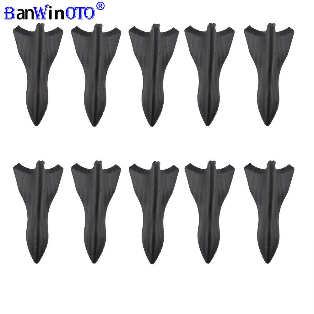 10 шт. автомобильный Стайлинг Tunning Shark Fin комплект диффузор спойлер крыло крыши